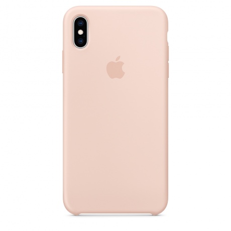 Чехол Apple iPhone XS Max Silicone Case (MTFD2ZM/A) Pink Sand - фото 4