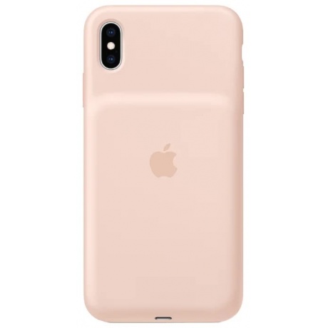 Чехол-аккумулятор Apple iPhone XS Max Smart Battery Case (MVQQ2ZM/A) Pink Sand - фото 1
