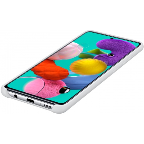 Чехол Samsung SCover EF-PA515TWEGRU для Galaxy A51 белый - фото 4