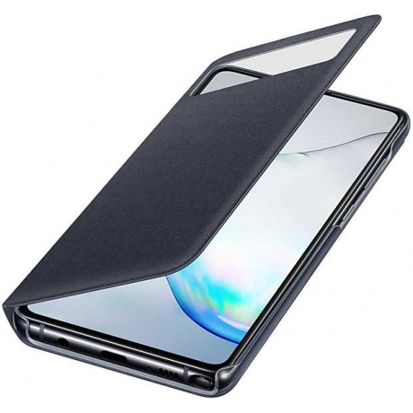 Чехол Samsung Galaxy Note 10 Lite S View Wallet Cover черный (EF-EN770PBEGRU) - фото 3