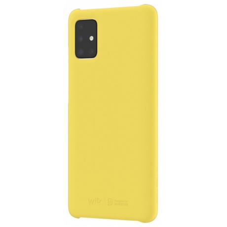 Чехол Samsung Galaxy A51 WITS Premium Hard Case желтый (GP-FPA515WSAYR) - фото 2