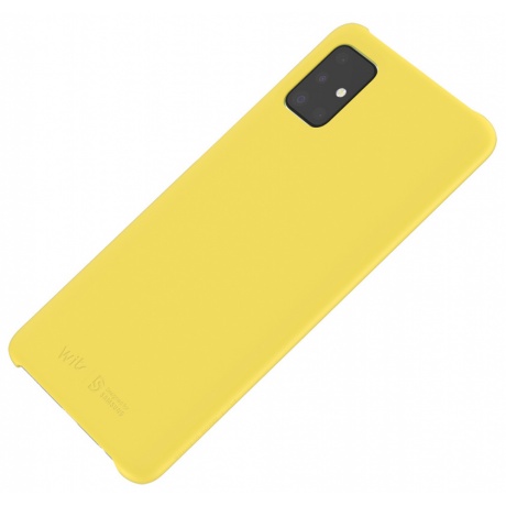 Чехол Samsung Galaxy A51 WITS Premium Hard Case желтый (GP-FPA515WSAYR) - фото 4