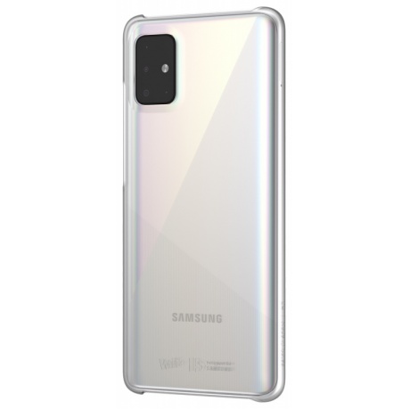 Чехол Samsung Galaxy A51 WITS Premium Hard Case прозрачный (GP-FPA515WSATR) - фото 2