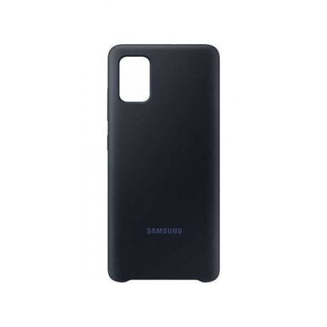 Чехол Samsung Galaxy A51 Silicone Cover черный (EF-PA515TBEGRU) - фото 5