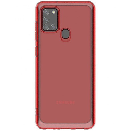 Чехол (клип-кейс) Araree Samsung Galaxy A21s A cover красный (GP-FPA217KDARR) - фото 3