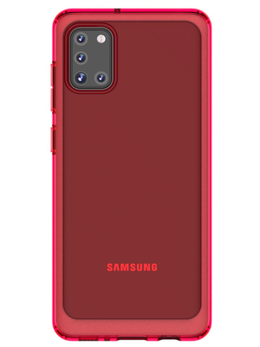 Чехол (клип-кейс) Samsung Galaxy M31 araree M cover красный (GP-FPM315KDARR) клип кейс araree a20 gp fpa205k blue