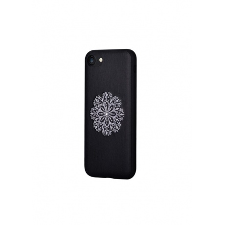 Накладка Devia Flower Embroidery Case для iPhone 7/8 - Black - фото 1