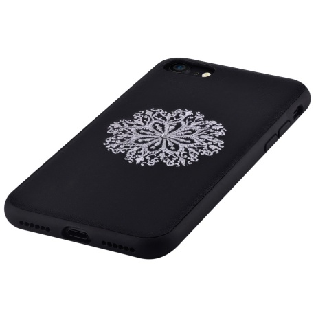 Накладка Devia Flower Embroidery Case для iPhone 7/8 - Black - фото 2