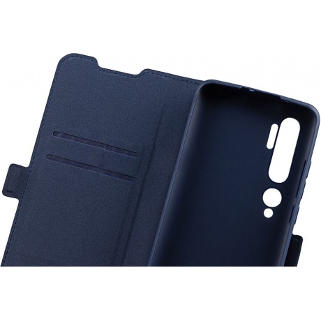 Чехол DF для Xiaomi Mi Note 10 xiFlip-54 Blue - фото 7