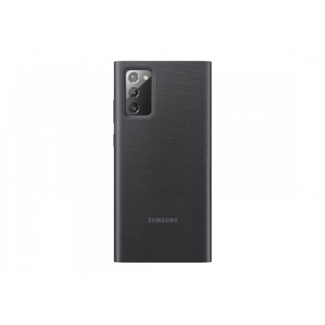 Чехол (флип-кейс) для Samsung Galaxy Note 20 Smart Clear View Cover черный (EF-ZN980CBEGRU) - фото 2