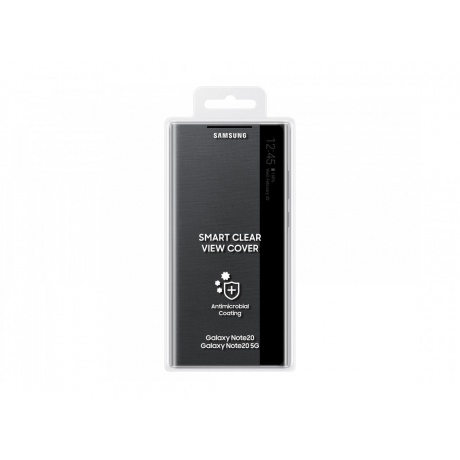 Чехол (флип-кейс) для Samsung Galaxy Note 20 Smart Clear View Cover черный (EF-ZN980CBEGRU) - фото 5