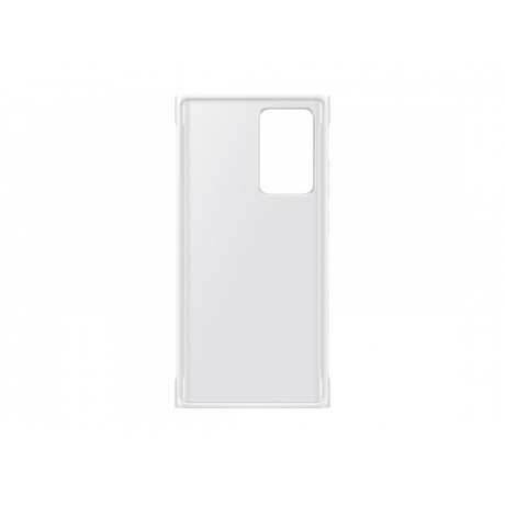 Чехол Samsung Clear Protective Cover для Galaxy Note 20 Ultra прозрачный/белый (EF-GN985CWEGRU) - фото 4