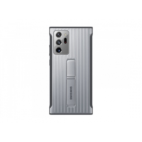 Чехол Samsung Protective Standing Cover для Galaxy Note 20 Ultra серебристый (EF-RN985CSEGRU) - фото 1