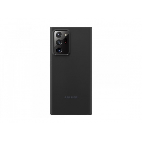 Чехол Samsung Silicone Cover для Galaxy Note 20 Ultra черный (EF-PN985TBEGRU) - фото 1