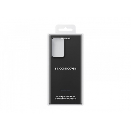 Чехол Samsung Silicone Cover для Galaxy Note 20 Ultra черный (EF-PN985TBEGRU) - фото 5