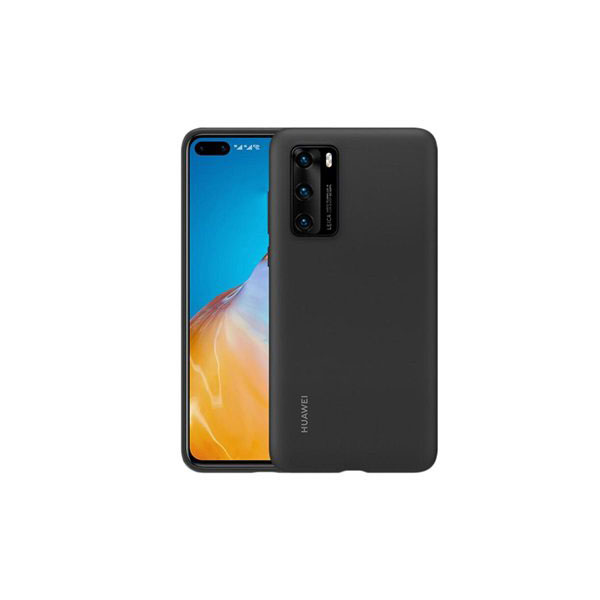 

Чехол-накладка Huawei P40 Silicone Black 51993719, Черный