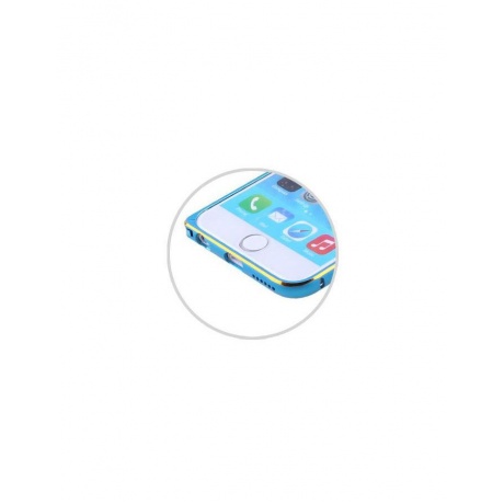 Чехол-бампер Ainy для APPLE iPhone 6 Plus Blue QC-A014N - фото 5