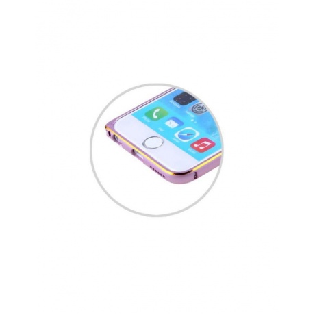 Чехол-бампер Ainy для APPLE iPhone 6 Plus Pink QC-A014D - фото 5