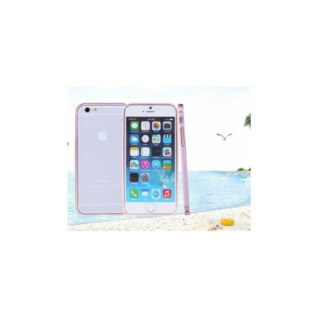 Чехол-бампер Ainy для APPLE iPhone 6 Plus Pink QC-A014D - фото 7