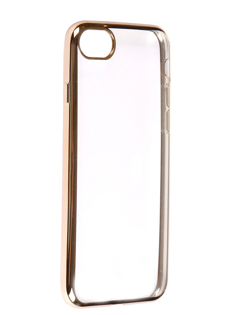 Чехол iBox для APPLE iPhone SE 2020 / iPhone 8 Blaze Silicone Gold Frame УТ000020988 силиконовый чехол для apple iphone 7 и iphone 8 se 2020 silicone case на айфон 7 8 се 2020 с бархатистым покрытием внутри светло оливковый
