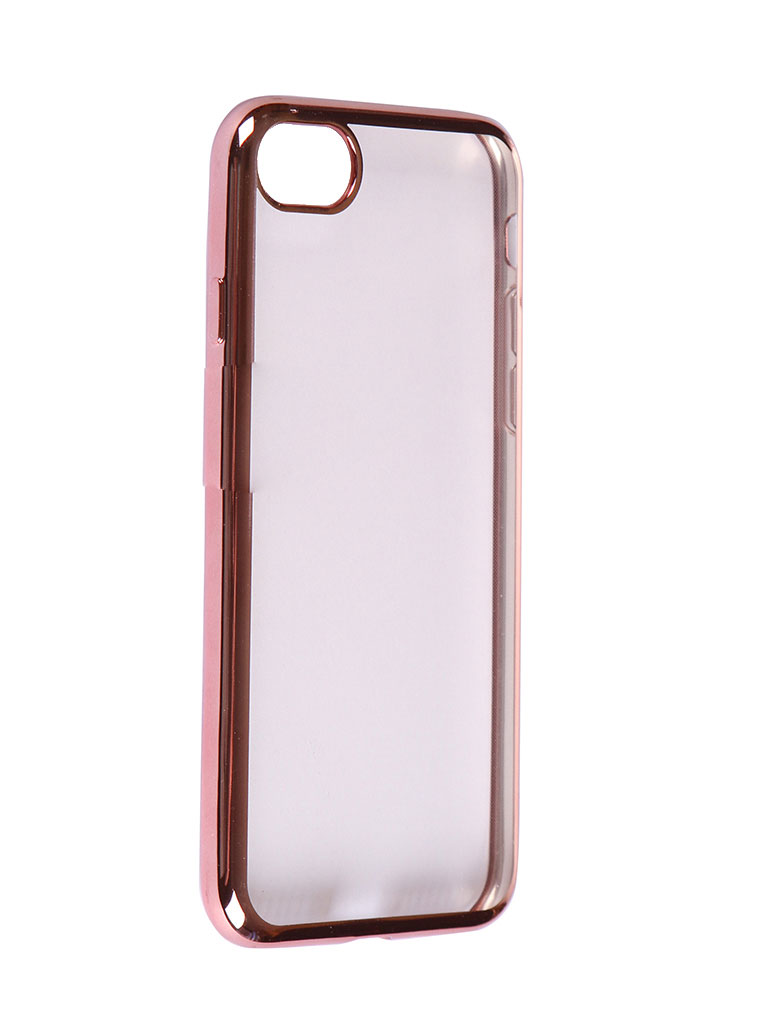 Чехол iBox для APPLE iPhone SE 2020 / iPhone 8 Blaze Silicone Pink Frame УТ000020989 силиконовый чехол для apple iphone 7 и iphone 8 se 2020 silicone case на айфон 7 8 се 2020 с бархатистым покрытием внутри светло оливковый