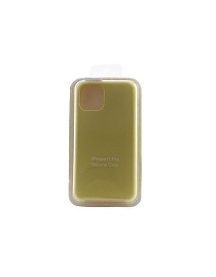 Чехол Innovation для APPLE iPhone 11 Pro Silicone Case Hot Yellow 16470
