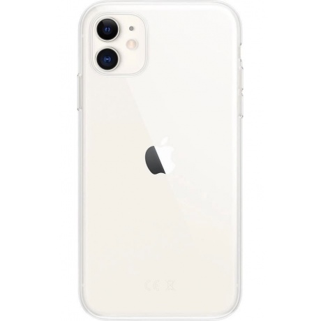 Чехол Gurdini для APPLE iPhone 11 Silicone 1.5mm Transparent 910140 - фото 2