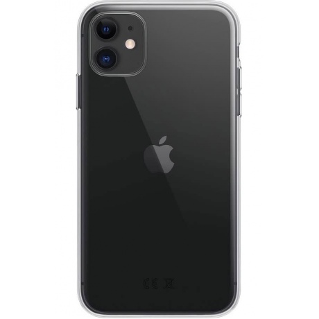 Чехол Gurdini для APPLE iPhone 11 Silicone 1.5mm Transparent 910140 - фото 3