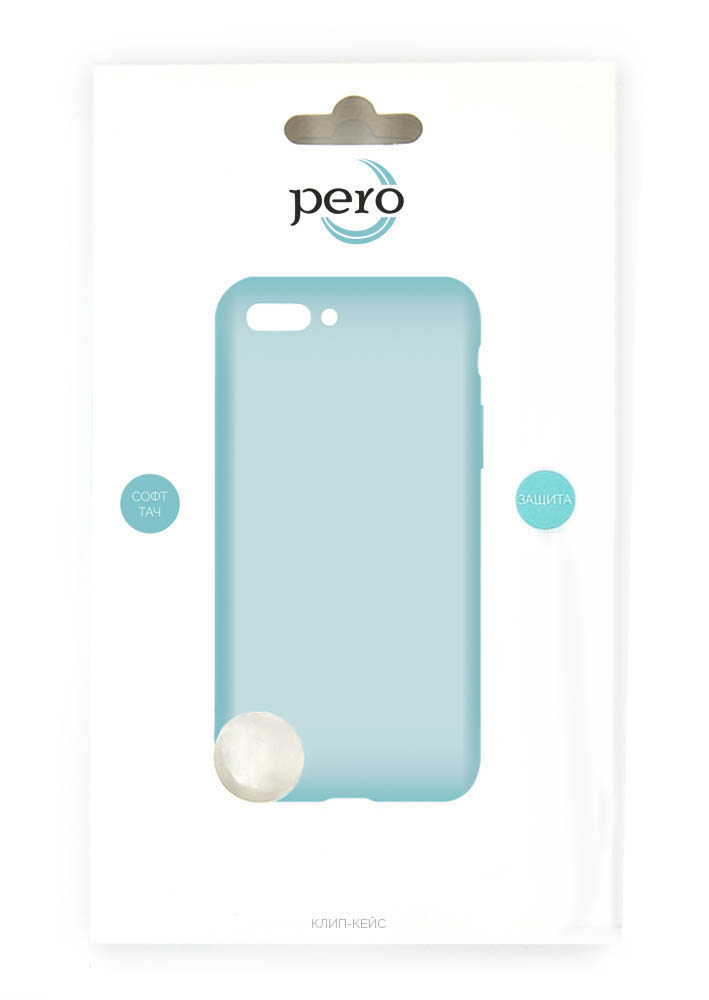 Клип-кейс PERO силикон для Apple iPhone 11 прозрачный клип кейс apple iphone xr mrw62zm a прозрачный