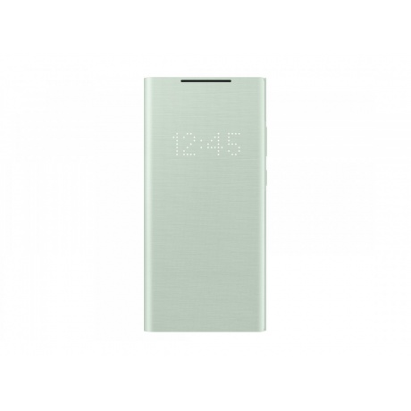 Чехол (флип-кейс) Samsung Galaxy Note 20 Smart LED View Cover мятный (EF-NN980PMEGRU) - фото 1