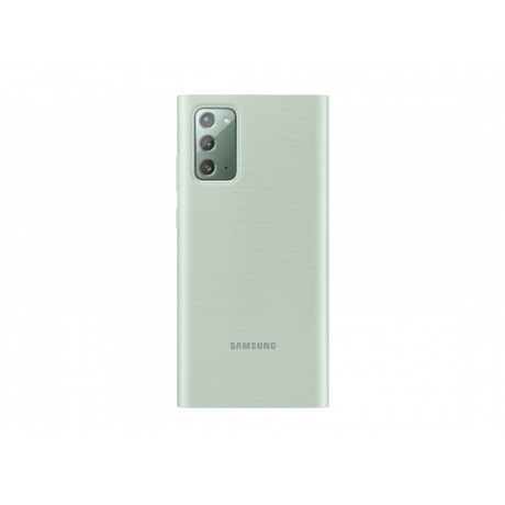 Чехол (флип-кейс) Samsung Galaxy Note 20 Smart LED View Cover мятный (EF-NN980PMEGRU) - фото 2