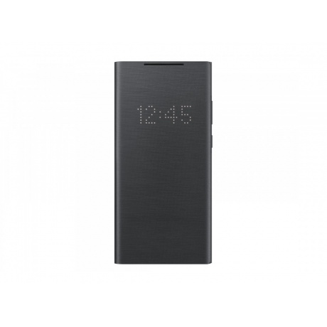 Чехол (флип-кейс) Samsung Galaxy Note 20 Smart LED View Cover черный (EF-NN980PBEGRU) - фото 1