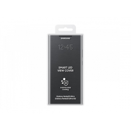 Чехол (флип-кейс) Samsung Galaxy Note 20 Ultra Smart LED View Cover черный (EF-NN985PBEG - фото 5