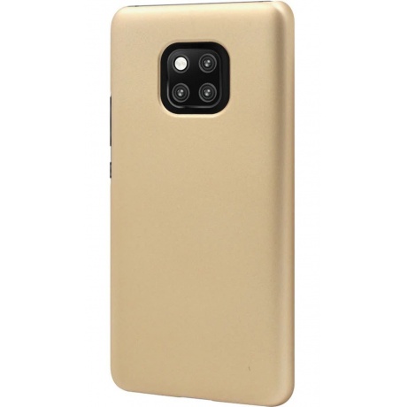 Чехол-накладка DYP Hard Case для Huawei Mate 20 Pro soft touch золотой - фото 3