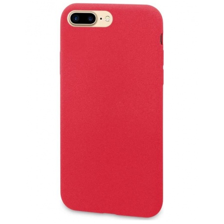 Чехол-накладка DYP Liquid Pebble для Apple iPhone 7/8 Plus красный - фото 1