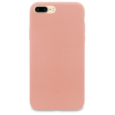 Чехол-накладка DYP Liquid Pebble для Apple iPhone 7/8 Plus розовое золото - фото 2