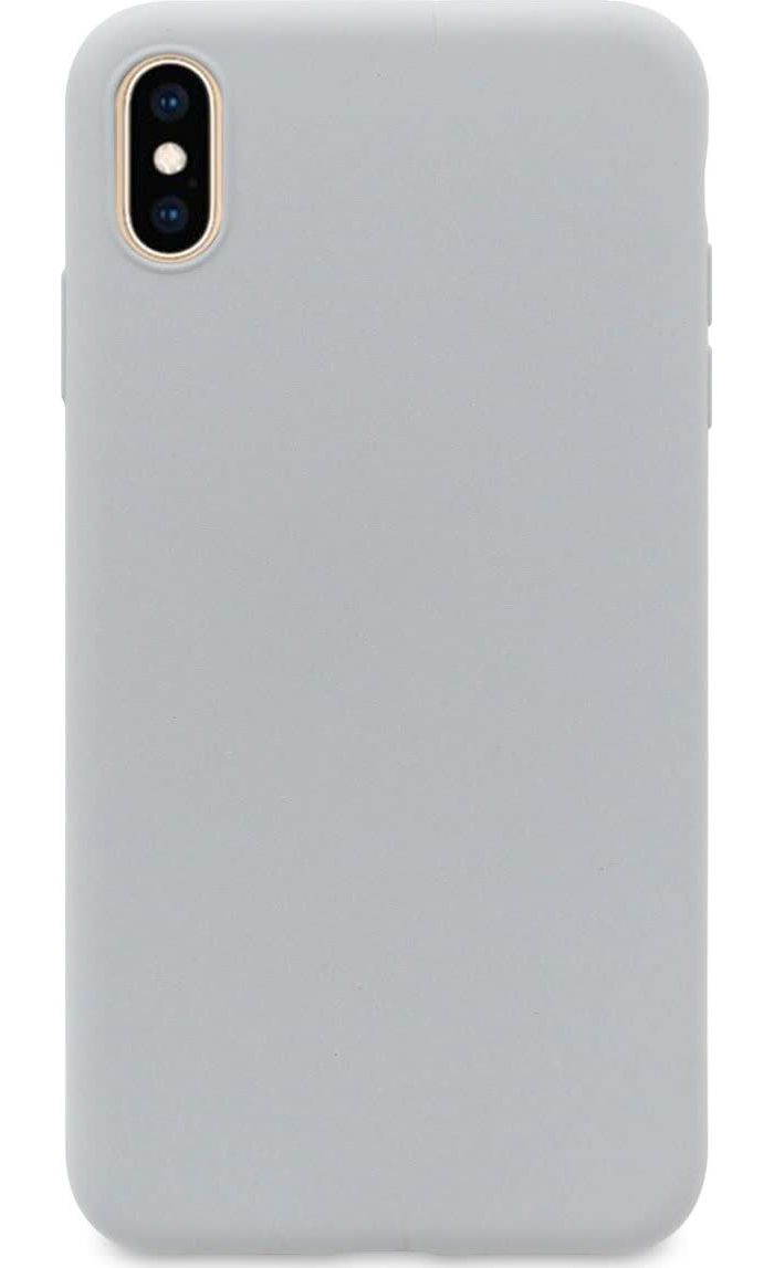Чехол-накладка DYP Liquid Pebble для Apple iPhone XS Max серый