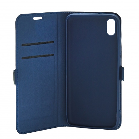 Чехол BoraSCO Book Case для Xiaomi Redmi 9C синий - фото 3