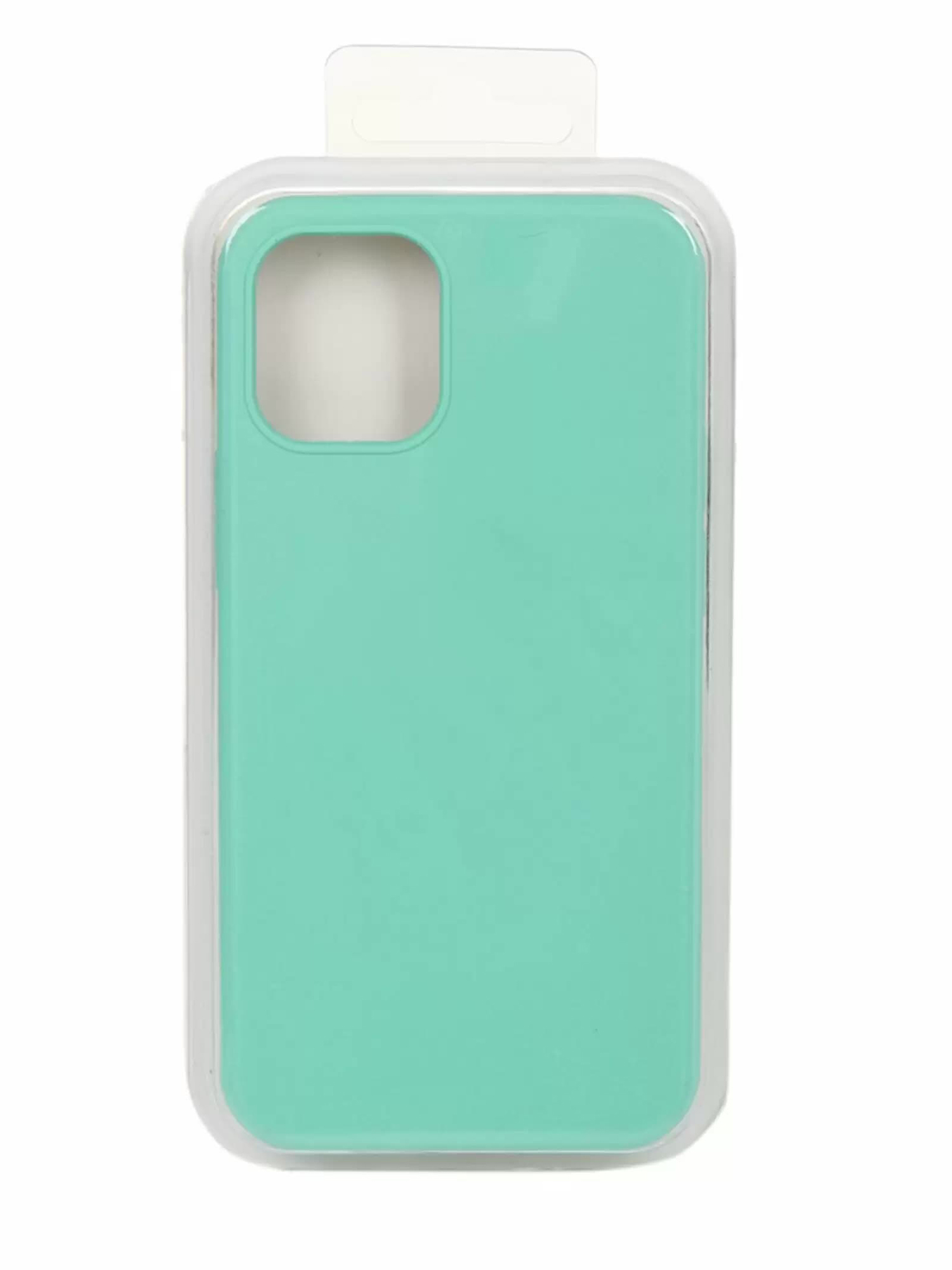 Чехол Innovation для APPLE iPhone 12 Silicone Soft Inside Turquoise 18011