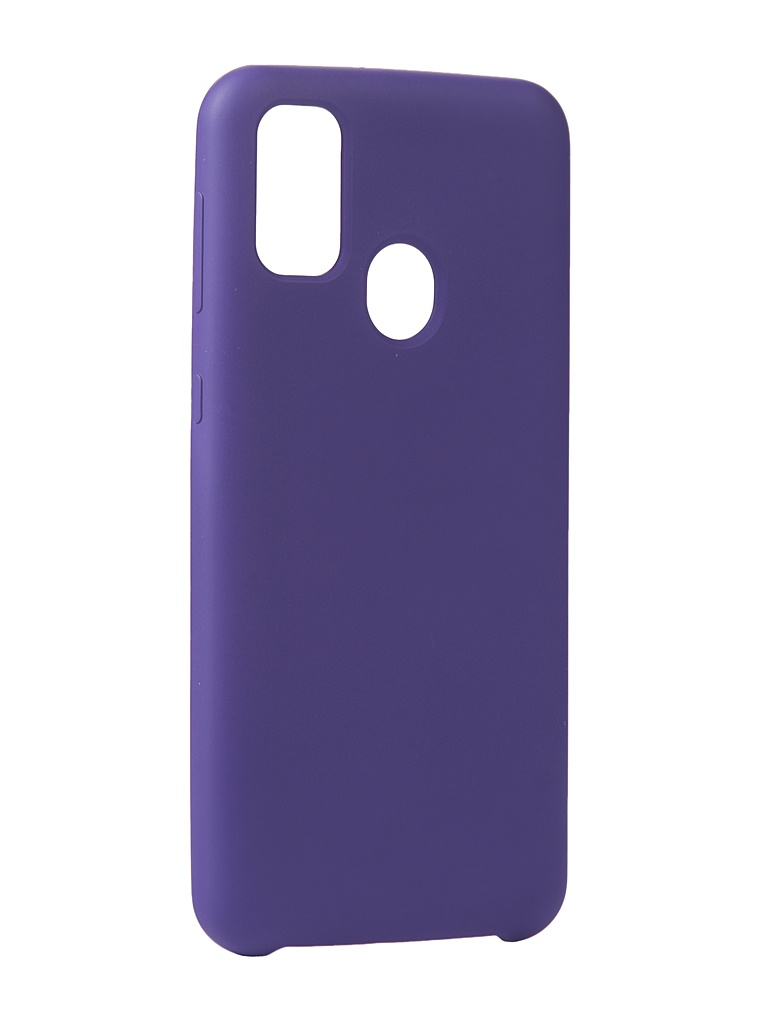 Чехол Innovation для Samsung Galaxy M31 Silicone Cover Purple 17726 жидкий чехол с блестками no coffee на samsung galaxy m31 самсунг галакси м31