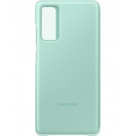 Чехол Samsung Galaxy S20 FE Smart Clear View Cover Mint EF-ZG780CMEGRU - фото 6