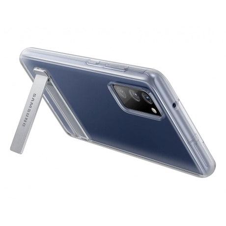 Чехол Samsung Galaxy S20 FE Clear Standing Cover Transparent EF-JG780CTEGRU - фото 3