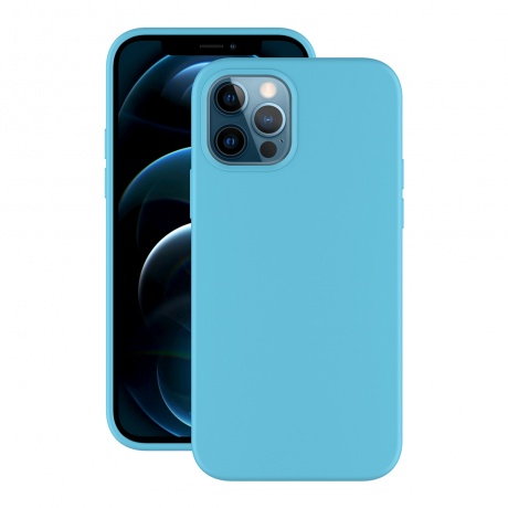 Чехол Deppa Gel Color для Apple iPhone 12 Pro/12 мятный 87753 - фото 1