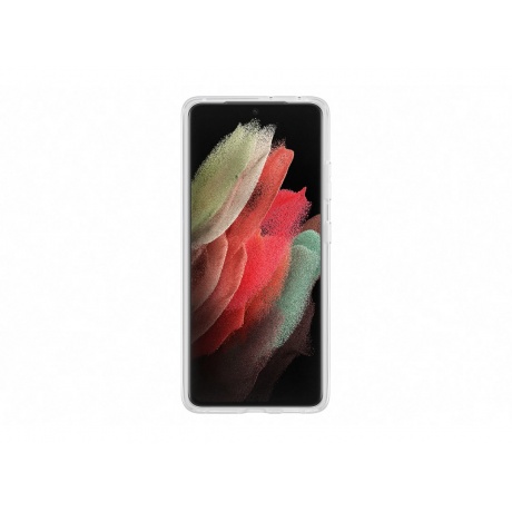 Чехол (клип-кейс) Samsung Galaxy S21 Ultra Clear Standing Cover прозрачный (EF-JG998CTEGRU) - фото 1