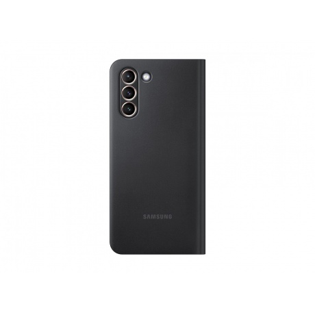 Чехол (флип-кейс) Samsung Galaxy S21 Smart LED View Cover черный (EF-NG991PBEGRU) - фото 2