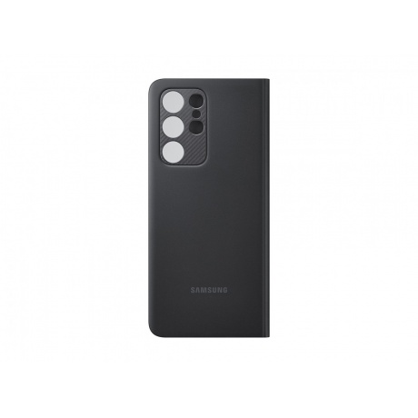 Чехол (флип-кейс) Samsung Galaxy S21 Ultra Smart Clear View Cover черный (EF-ZG998CBEGRU) - фото 5