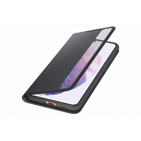 Чехол (флип-кейс) Samsung Galaxy S21+ Smart Clear View Cover черный (EF-ZG996CBEGRU) - фото 4
