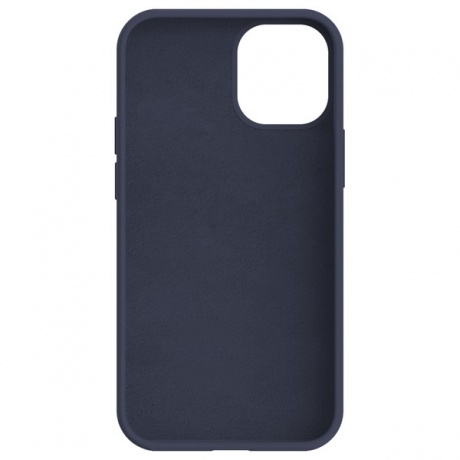 Чехол Krutoff для APPLE iPhone 12 / 12 Pro Silicone Case Gray Blue 11146 - фото 3