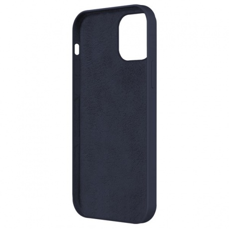 Чехол Krutoff для APPLE iPhone 12 / 12 Pro Silicone Case Gray Blue 11146 - фото 5