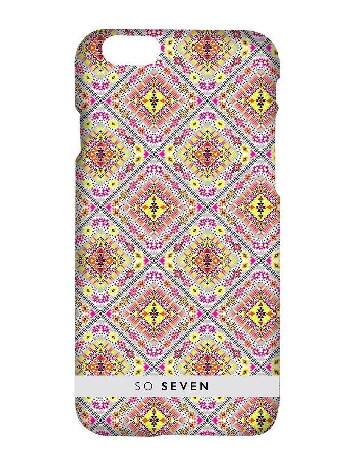 Чехол-накладка So Seven Inca для Apple iPhone 7/8 Plus желтый чехол mypads леопард вайлд для meizu pro 7 plus задняя панель накладка бампер